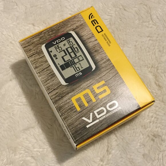 VDO M5 Birdie-O Bicycle Trip Computer Distance Speed Live Information Display - Picture 3 of 9